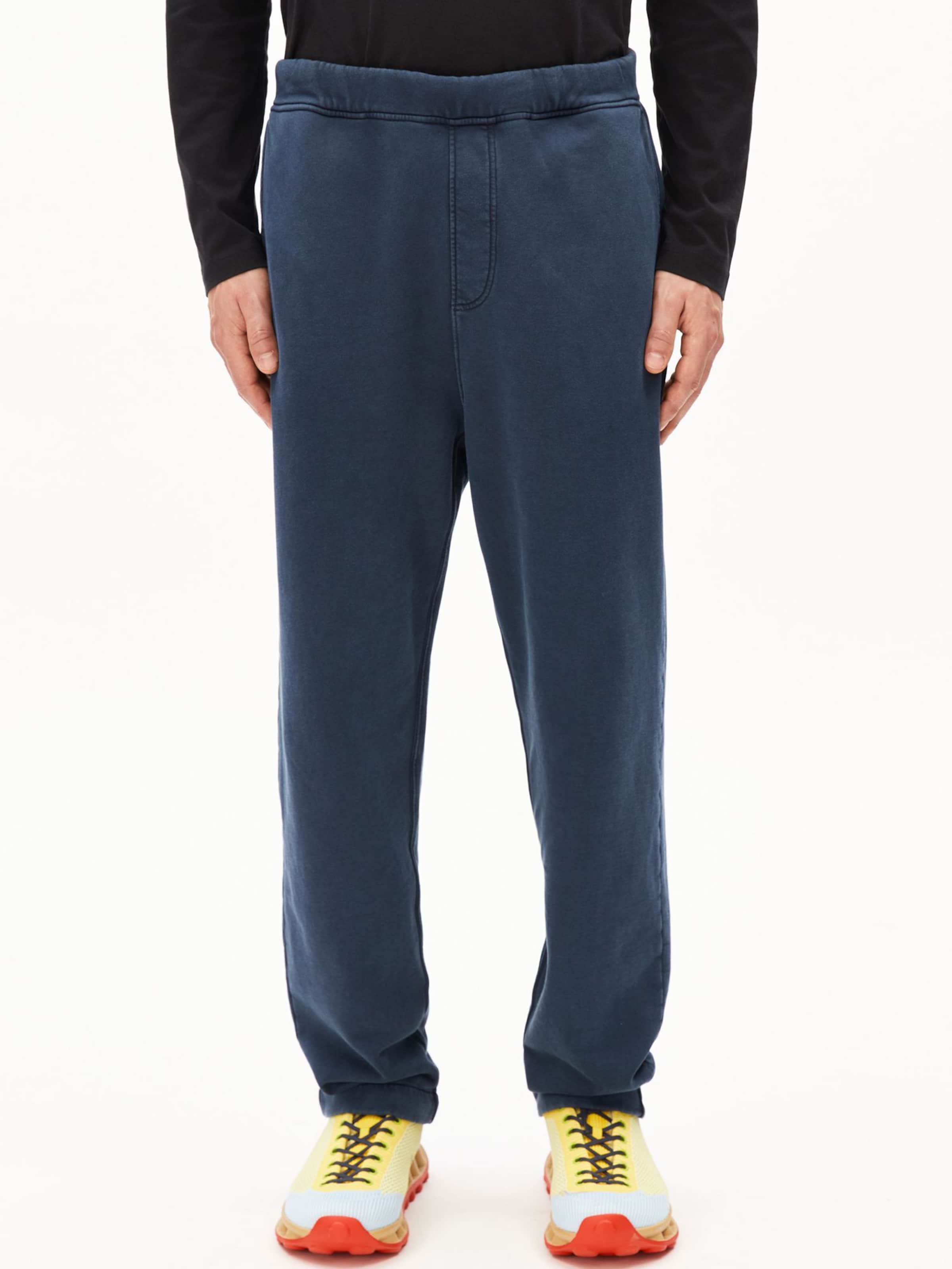 ARMEDANGELS Loosefit Broek in Blauw: voorkant