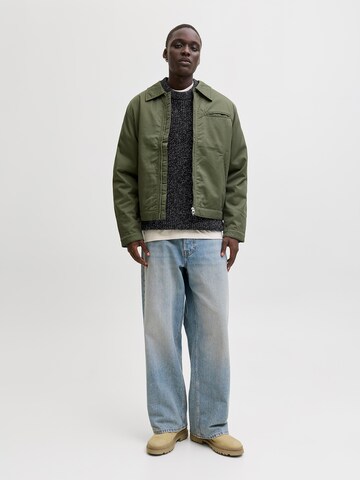 JACK & JONES Tröja 'JORBLEECKER' i blå