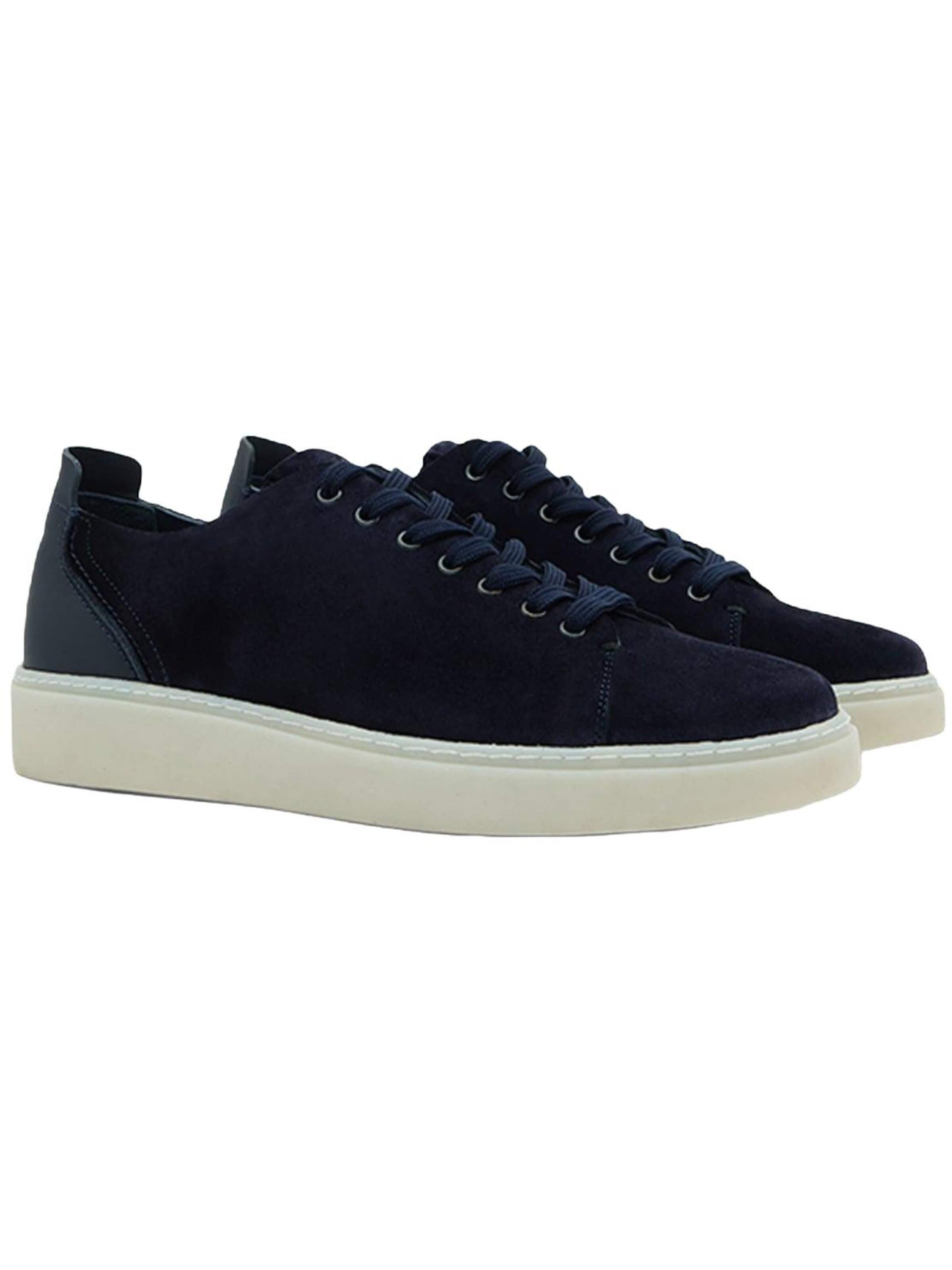Baskets basses 'Trainer' Desa en bleu : devant