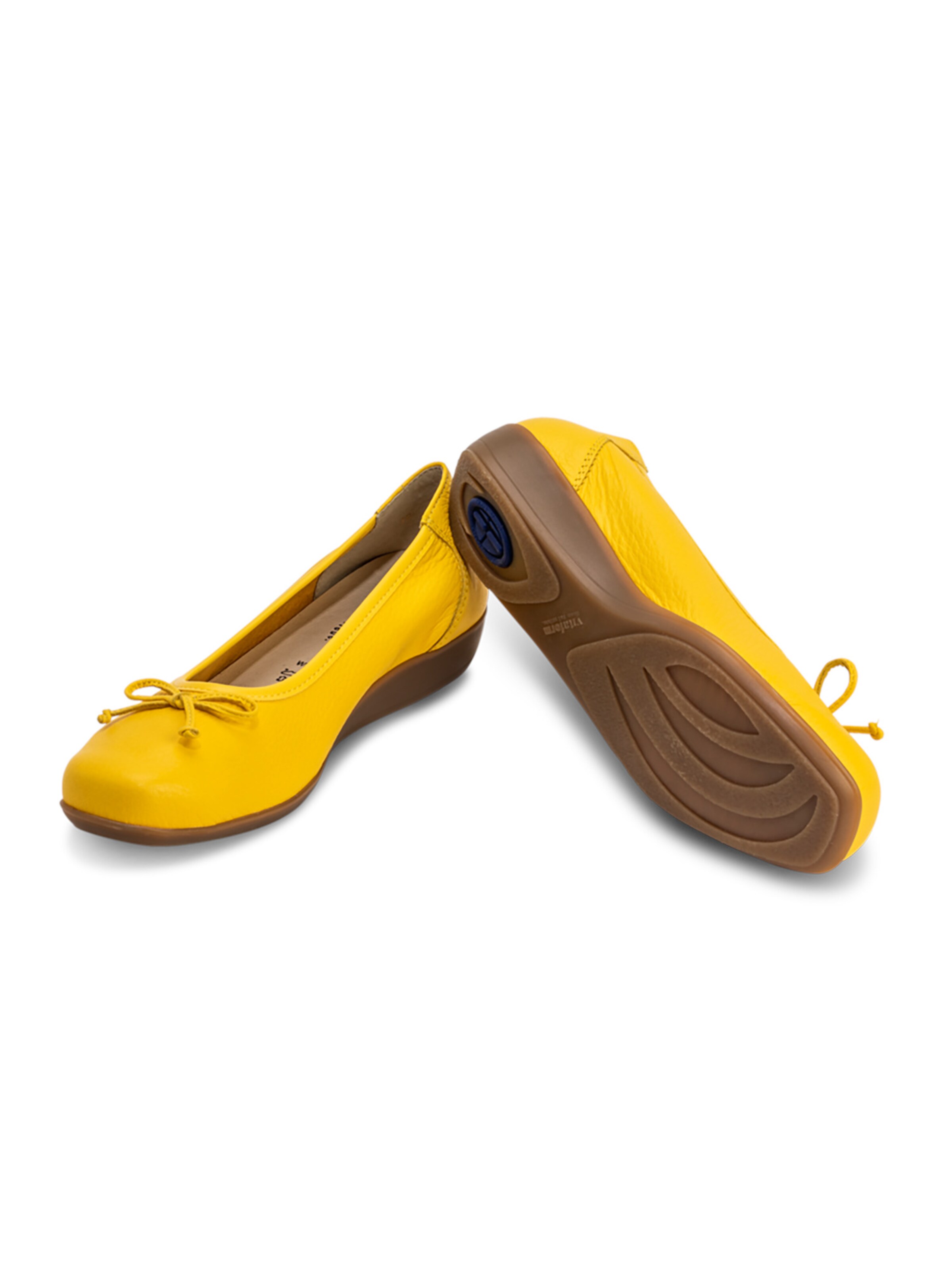 VITAFORM Ballet Flats in Yellow