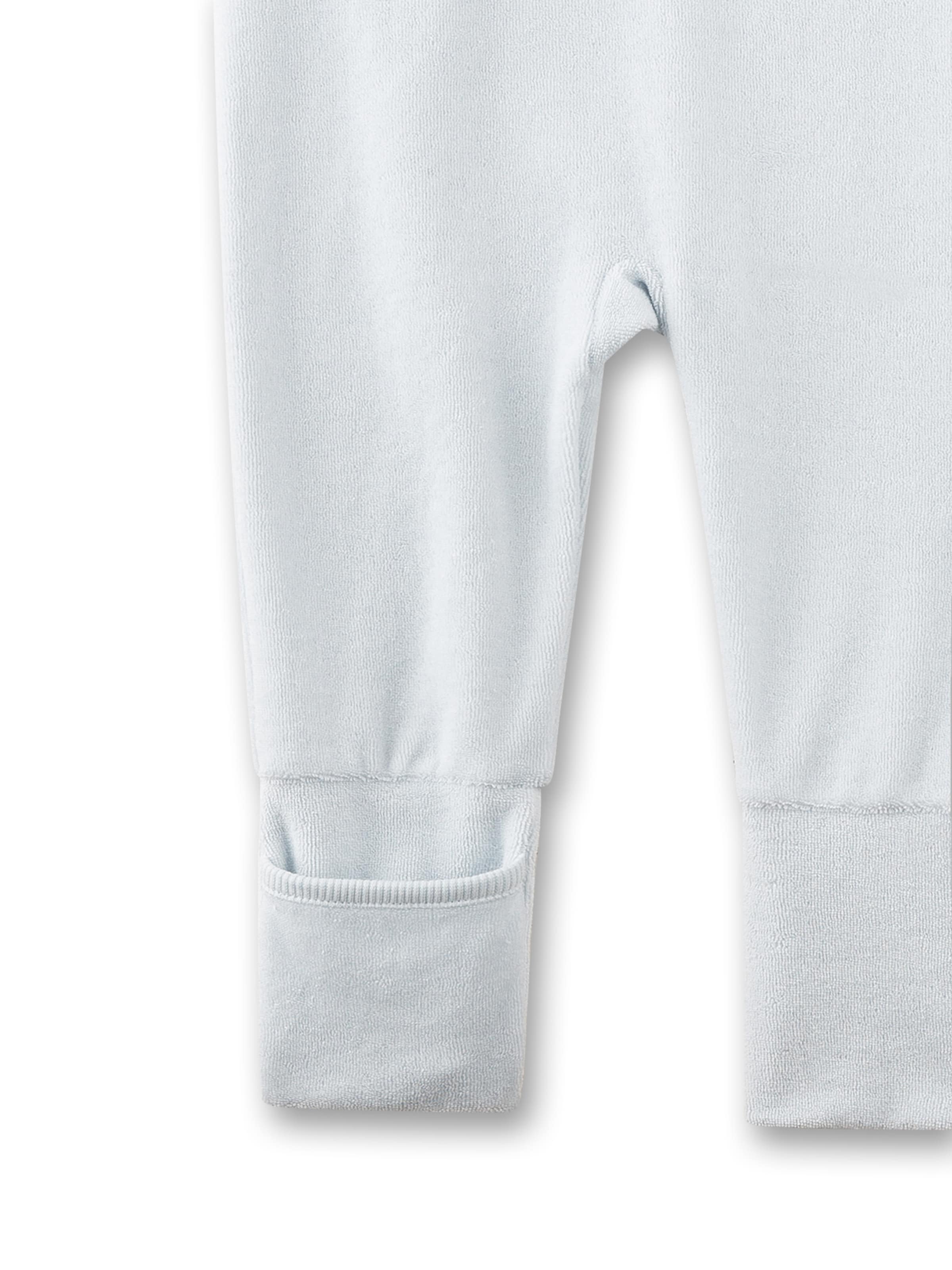 Tutina / body per bambino di Sanetta in blu
