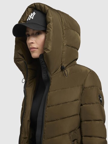 Manteau d’hiver 'Pluz-YM' khujo en vert