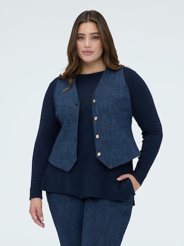 Fiorella Rubino - Chaleco en azul
