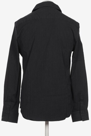 DKNY Button Up Shirt in L in Black
