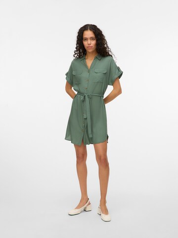VERO MODA Blousejurk 'VMBumpy' in Groen