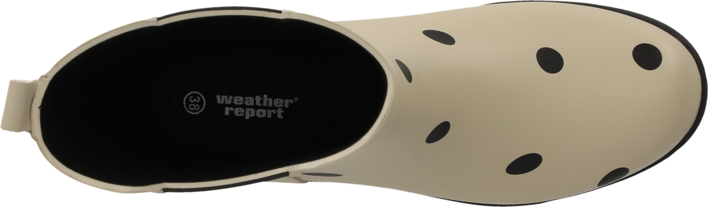 Weather Report Rubber boot in Beige