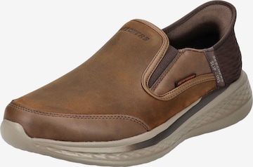 SKECHERS Slipper 'Cooper' in Braun: Vorderseite