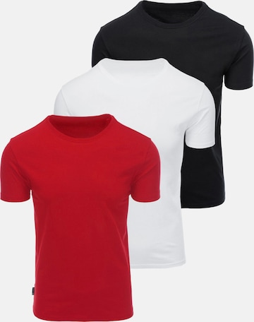 Ombre T-Shirt in Mischfarben: Vorderseite