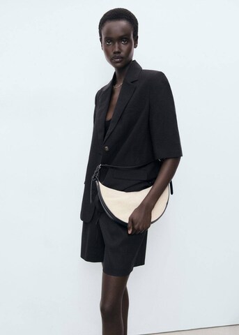 MANGO Regular Pants 'Paulo' in Black
