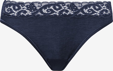 Hanro Panty 'Moments' in Blue: front