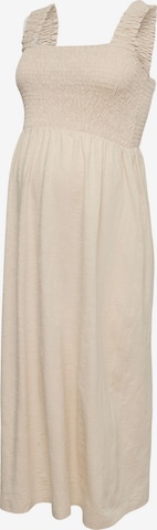 MAMALICIOUS - Vestido 'LIVY' en beige: frente