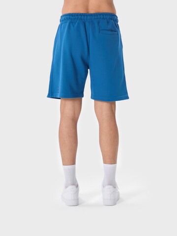 Ossy Homer Loose fit Workout Pants '450 GSM' in Blue