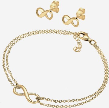 ELLI Schmuckset Infinity in Gold