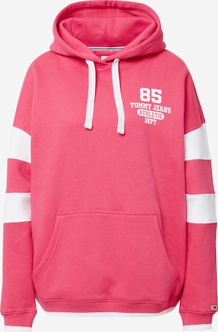 Tommy Jeans Sweatshirt in Pink: front