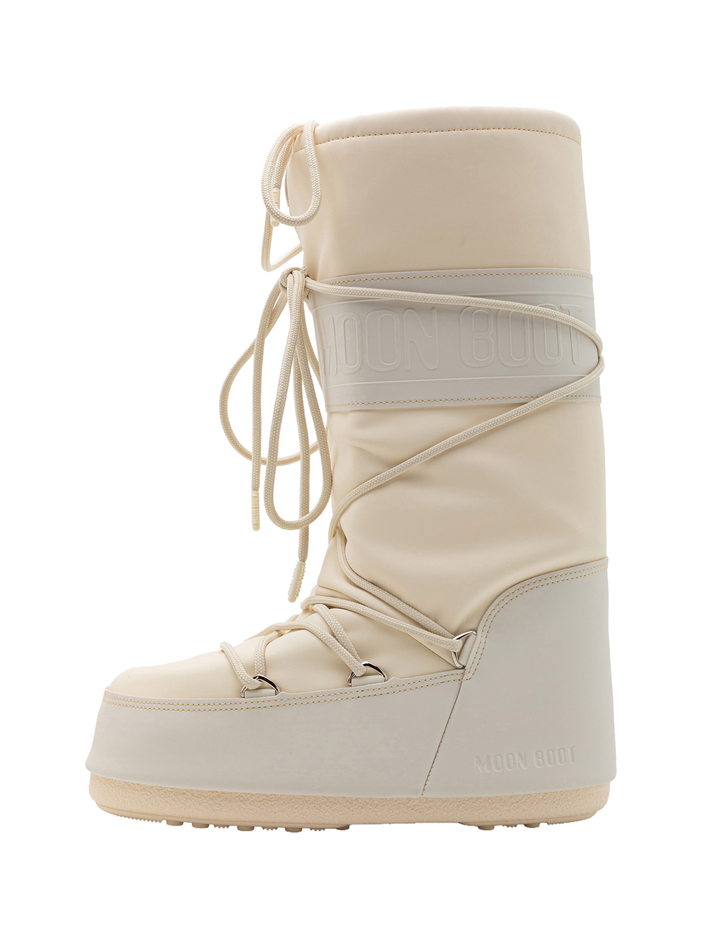 MOON BOOT - Botas de nieve en beige: frente
