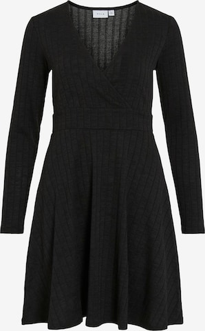 VILA Jurk 'VIMilja' in Zwart: voorkant