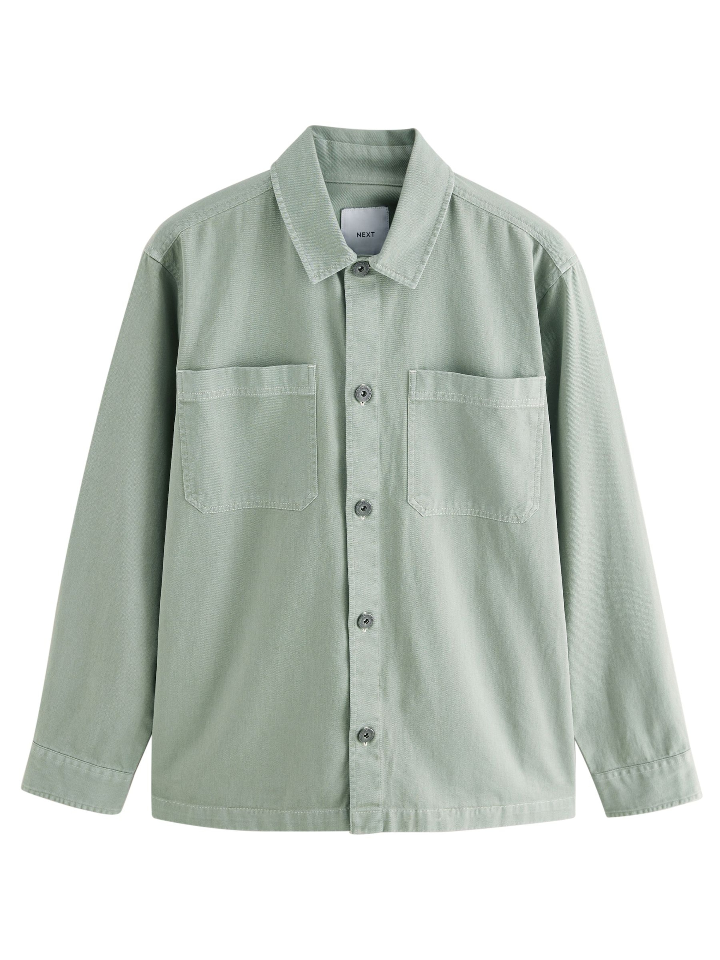 Next Regular fit Ing - zöld: elől