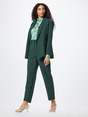 2NDDAY Regular Trousers with creases 'Ann' in Green