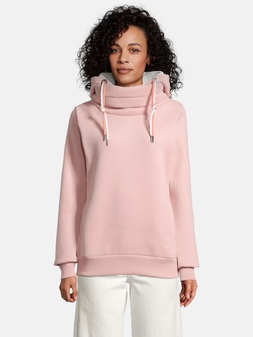 salzhaut Sweatshirt 'YVONNE' in Pink: Vorderseite
