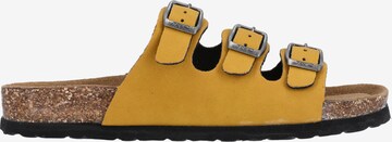 Cruz Mules 'SANTA' in Yellow