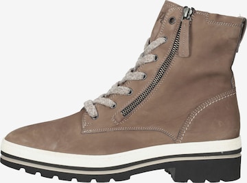 Paul Green Lace-Up Ankle Boots in Brown