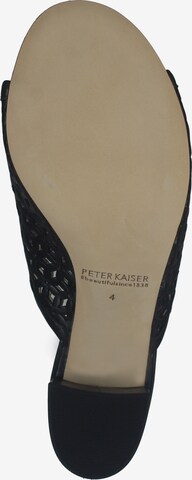 PETER KAISER Pantolette in Schwarz