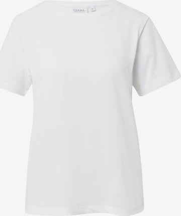 COMMA Shirt in Wit: voorkant