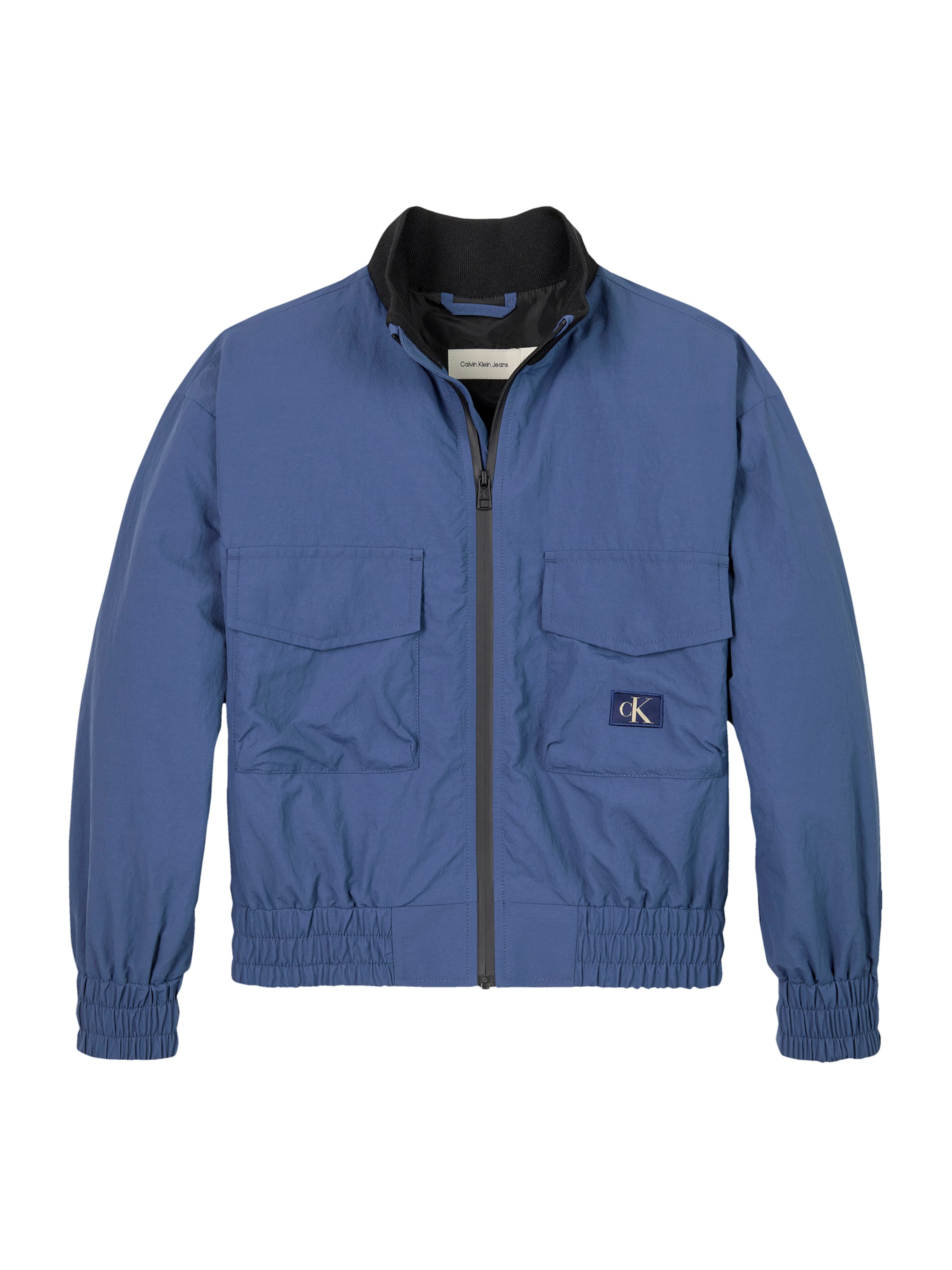 Calvin Klein Jeans Átmeneti dzseki - kék: elől