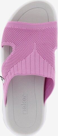 Rieker EVOLUTION Pantolette in Lila