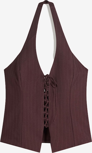 Bershka Toppi värissä viininpunainen, Tuotenäkymä