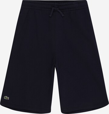 Regular Pantalon Lacoste Sport en bleu : devant