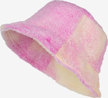 styleBREAKER Hut 'Teddyfell Fischerhut Ombré' in Pink: Vorderseite