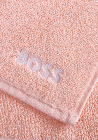 BOSS Home Washcloth 'PLAIN' in Pink