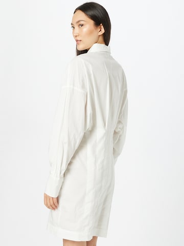 Gina Tricot Shirt dress 'Loana' in White