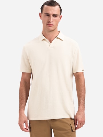 No Excess Shirt in Beige: voorkant