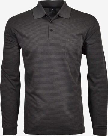 Ragman Shirt in Grijs: voorkant