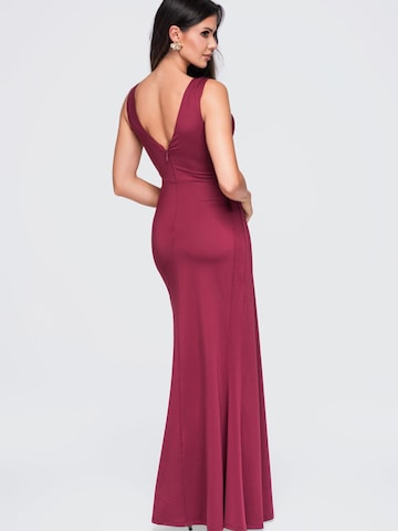 Ombre Abendkleid‌‌ in Rot