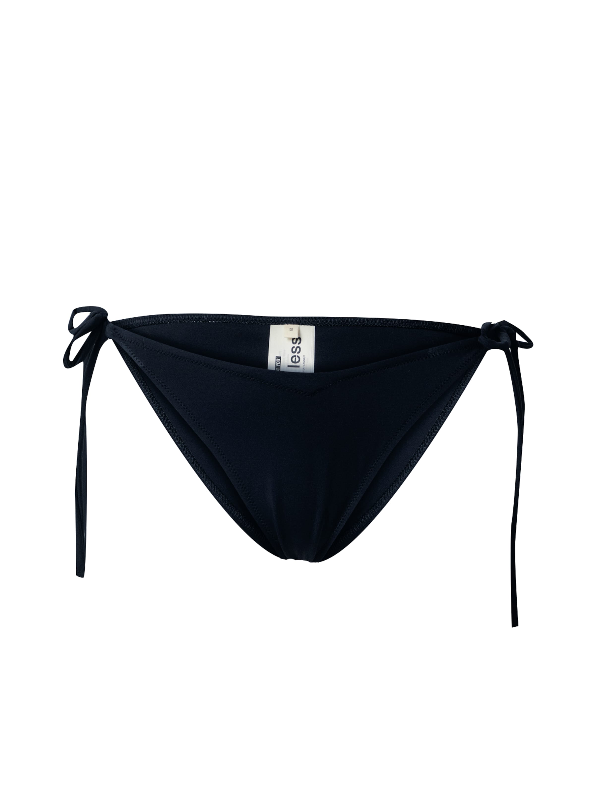 A LOT LESS Spodní díl plavek 'Jolina' – černá: přední strana