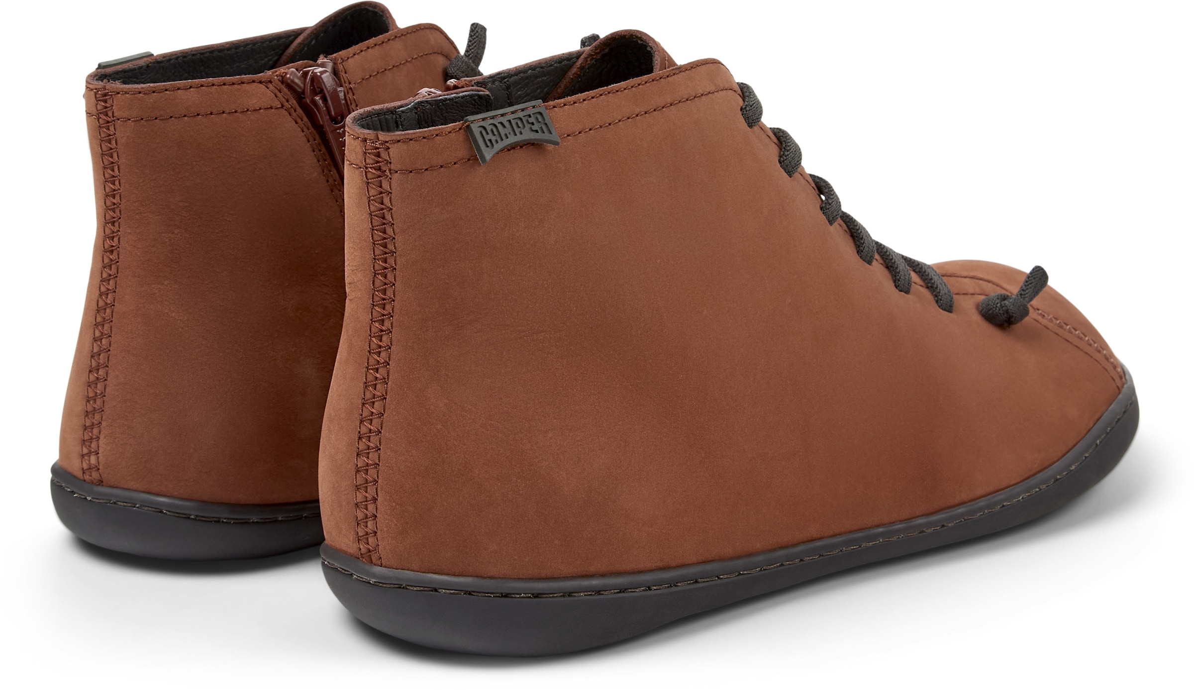 CAMPER Veterboots 'Peu Cami' in Bruin