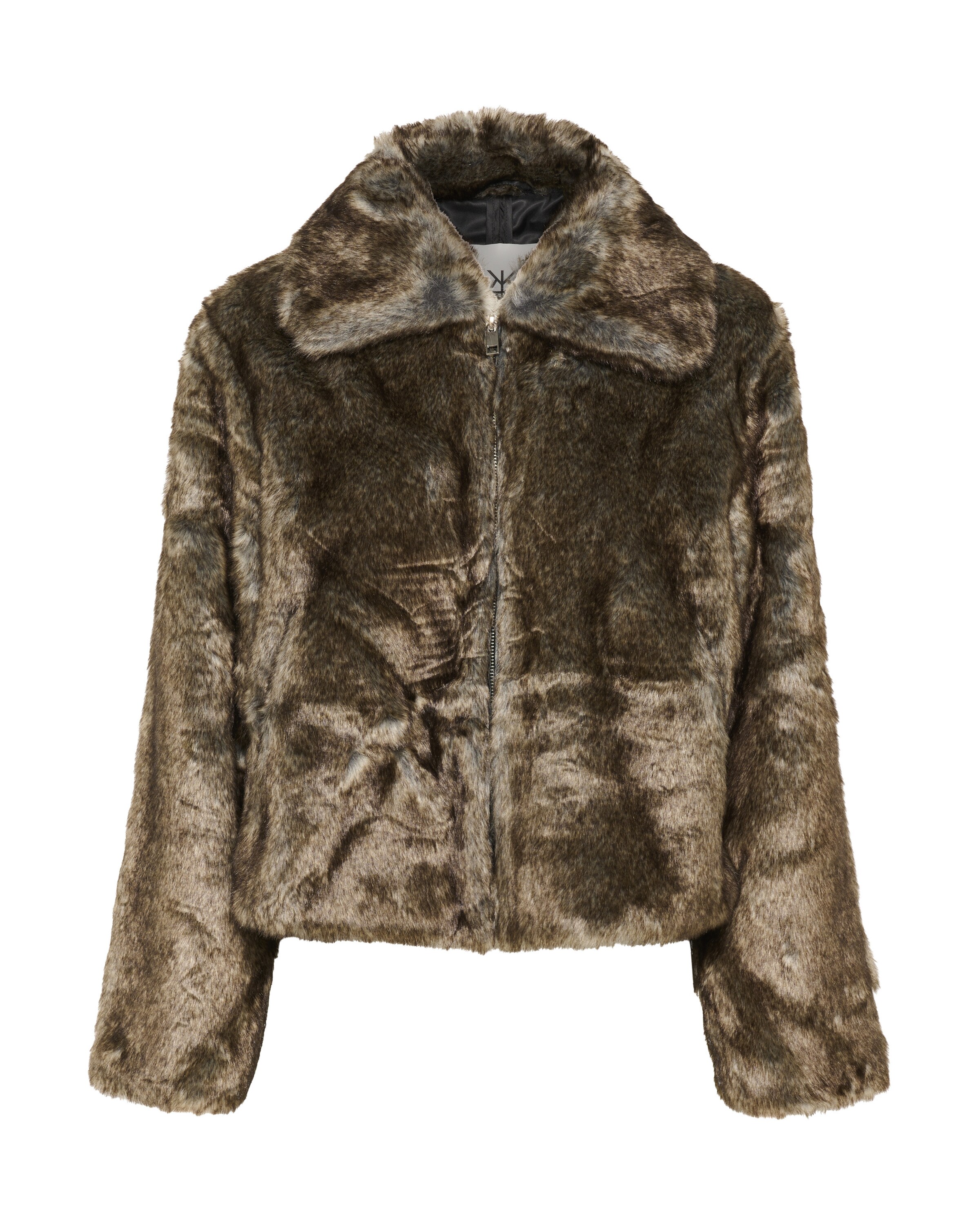 KAREN BY SIMONSEN Übergangsjacke 'Carol' in Braun: Vorderseite