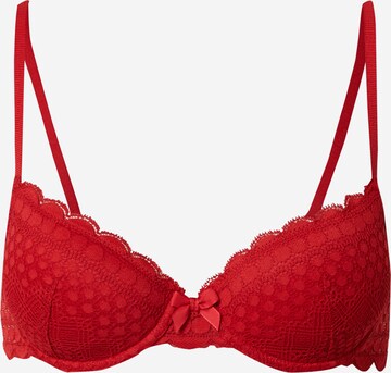 ETAM T-shirt Bra 'CHERIE CHERIE' in Red: front