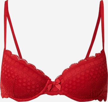 ETAM T-shirt Bra 'CHERIE CHERIE' in Red: front