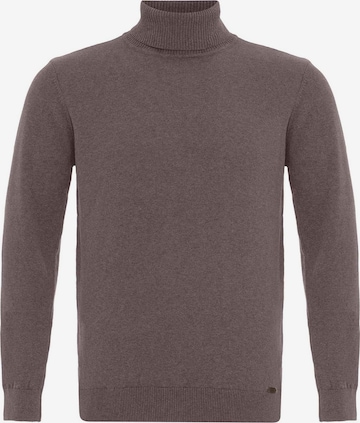 Pull-over Moxx Paris en marron : devant