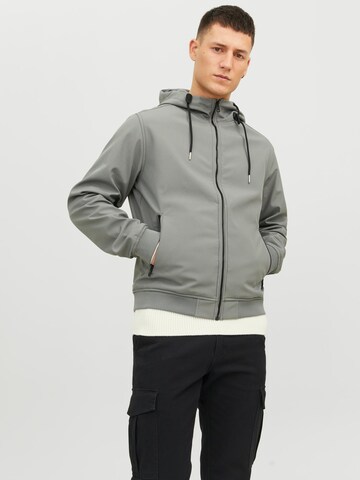 JACK & JONES Tussenjas in Grijs: voorkant