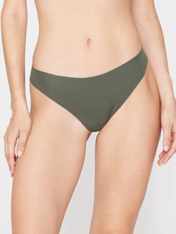 Tezenis Thong in Green: front