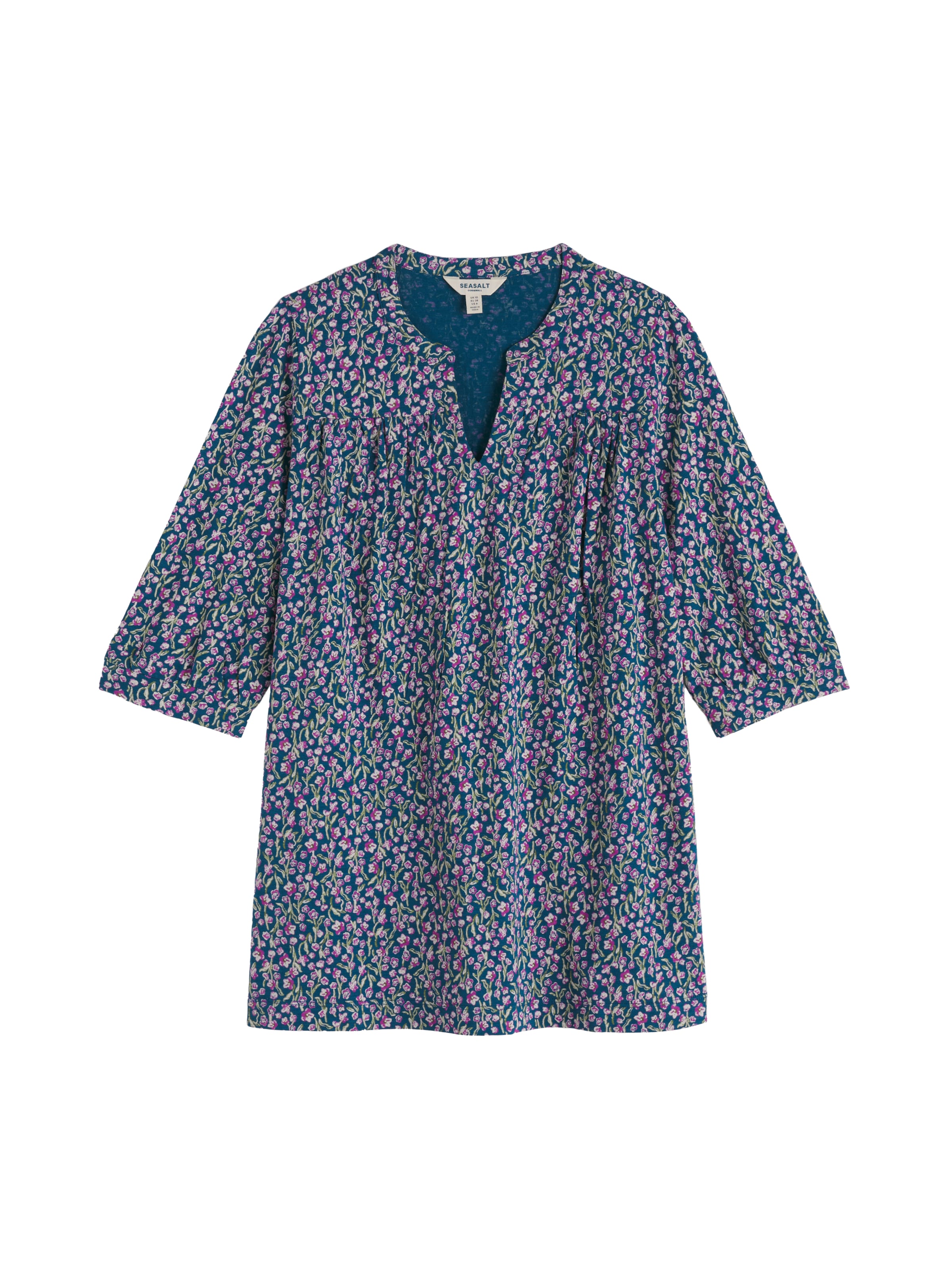 Camicia da donna 'Sithney' Seasalt Cornwall di colore blu / verde chiaro / lilla, Visualizzazione prodotti