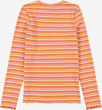 Vero Moda Girl Shirt 'LU TICA' in Oranje