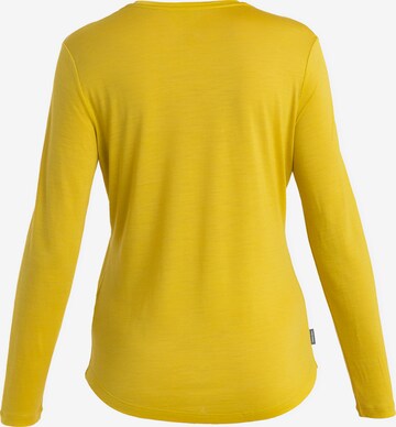 ICEBREAKER - Camiseta funcional 'Cool-Lite Sphere III' en amarillo