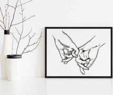 Liv Corday Image 'Pinky Promise' in Black