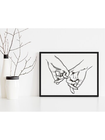 Liv Corday Image 'Pinky Promise' in Black
